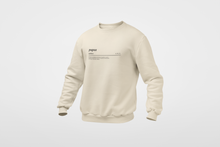 Kép betöltése a galériamegjelenítőbe: Pupos szótár pulóver